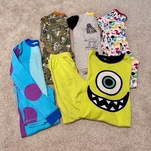 Disney Store Lot PJs - 5 sets